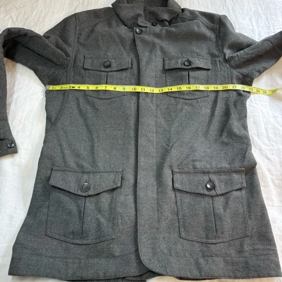 Nau Wool Charcoal Grey Lightweight Jacket